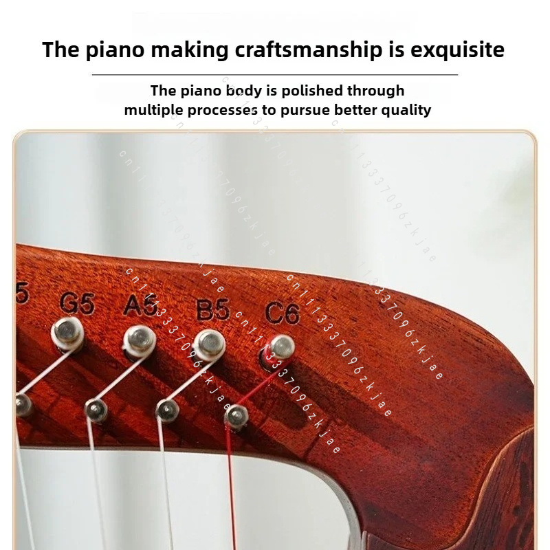 Musical Instrument Harp - Handmade 15 Tone Harp Sound Therapy