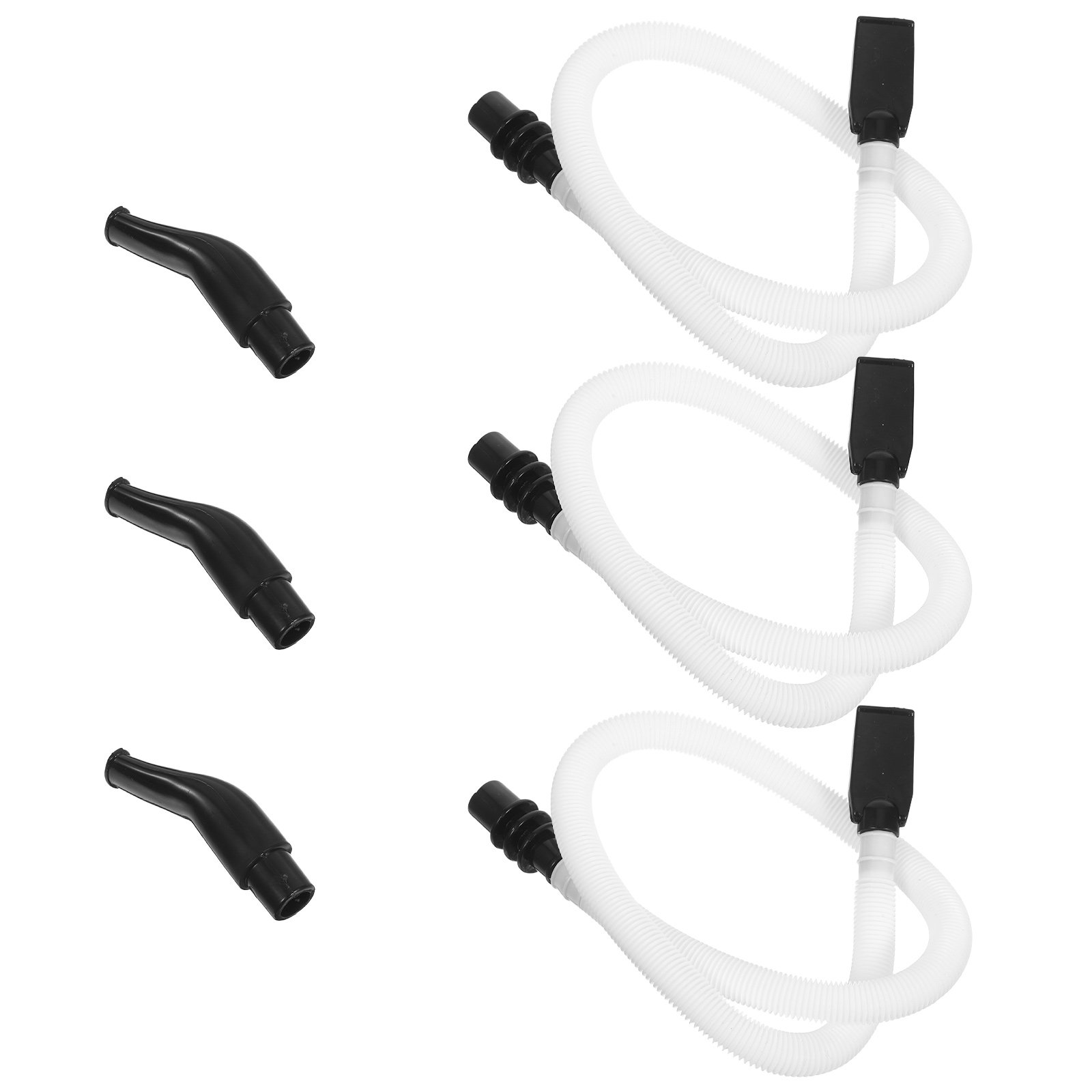 Musical Instrument Long - 3Set Melodica Mouthpiece Tube Set Flexible