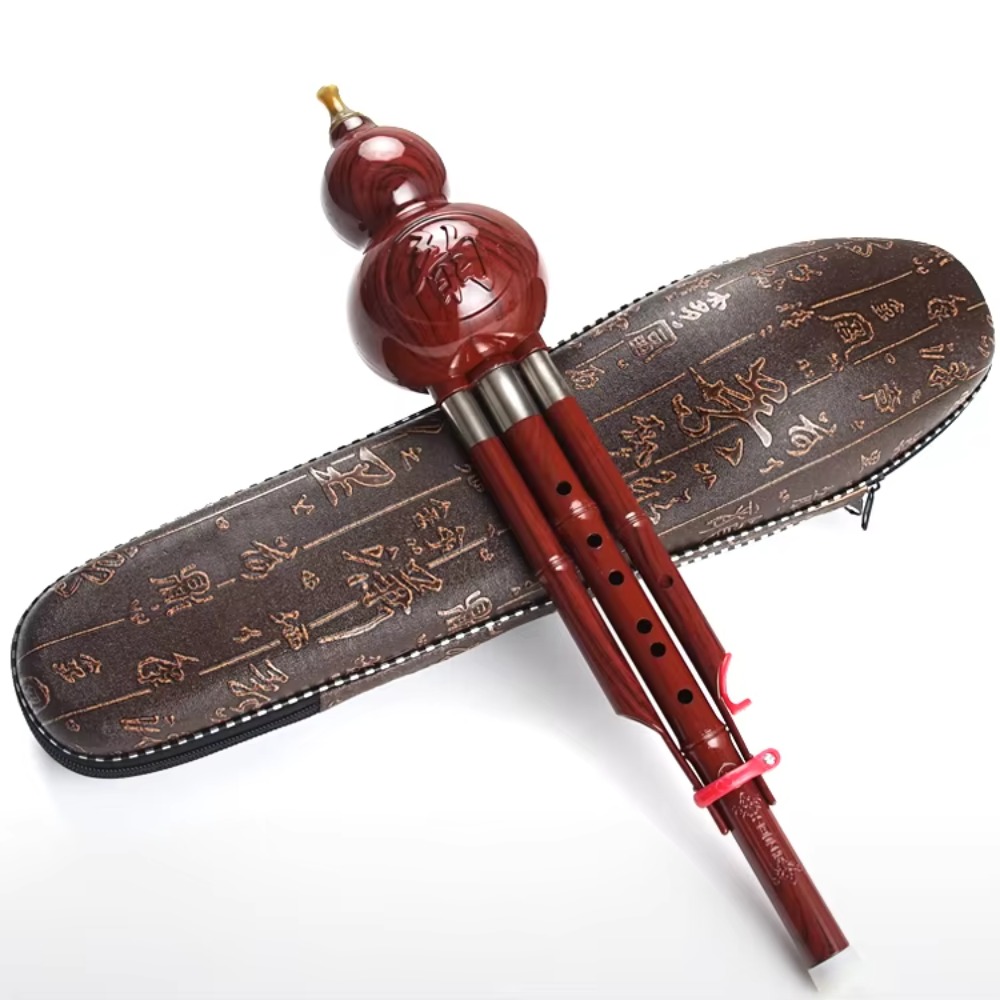 Musical Instrument Flute - C Key Hulusi Chinese Traditional Classic
