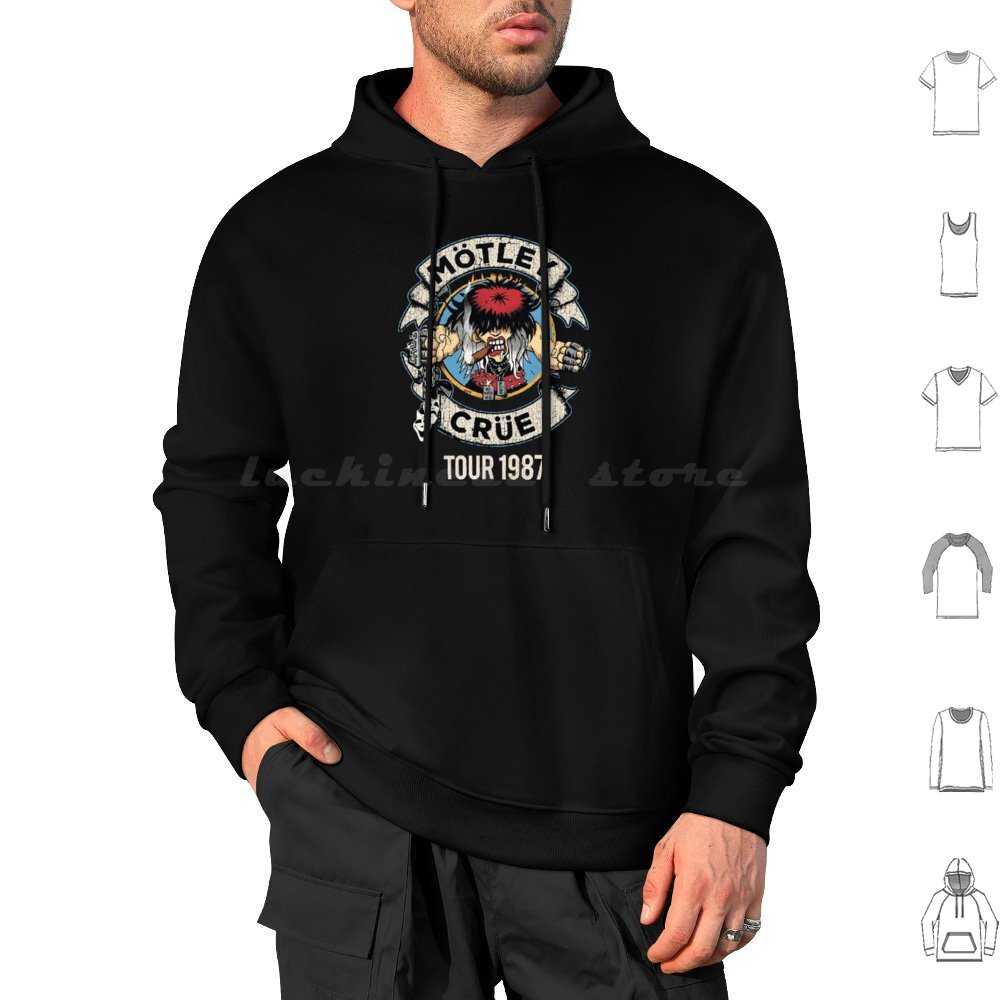 Musical Instrument Long - The-Greats-Crue Hoodie Cotton Long Sleeve Logo