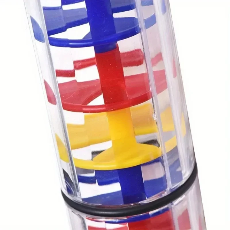 Musical Instrument You Shake - Rainbow Hourglass Rain Stick Rain Sound
