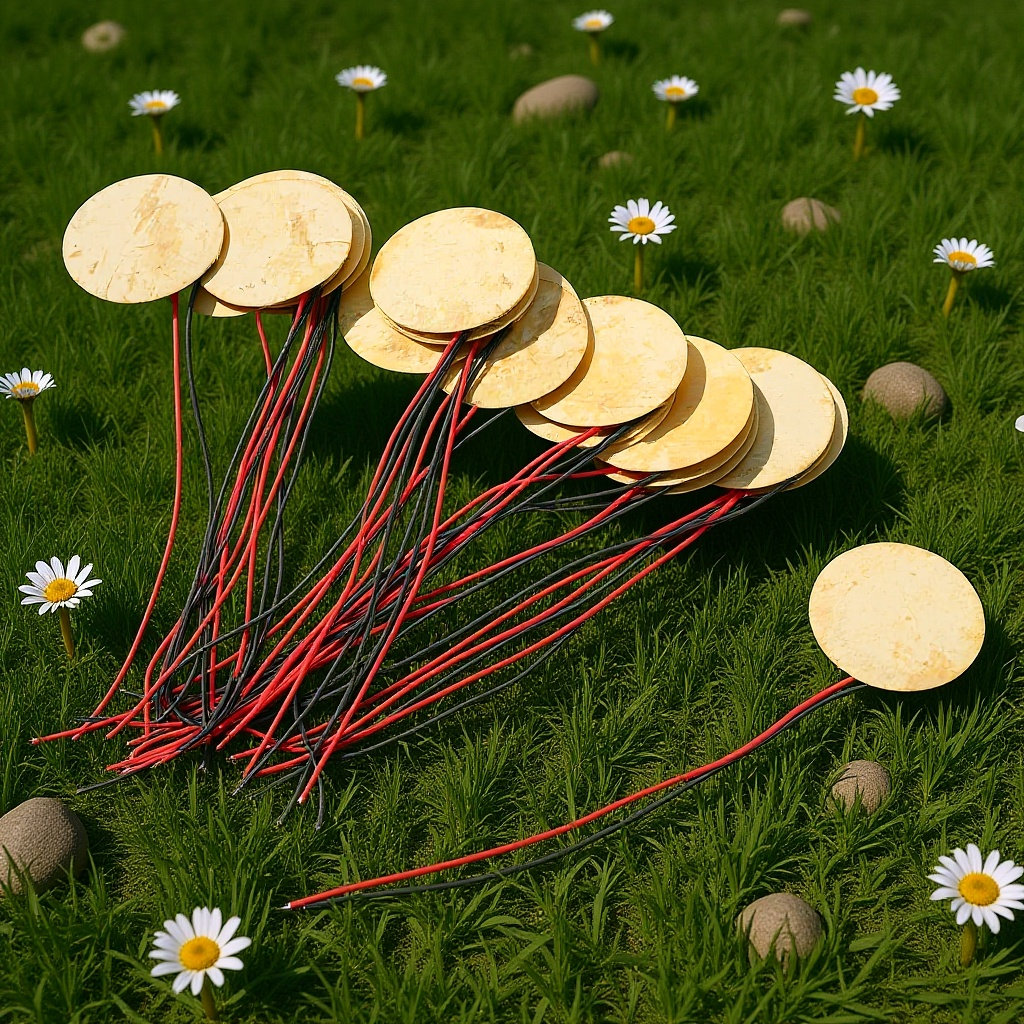 Musical Instrument Violin - 20Pcs Piezo Discs Copper Highly Responsive
