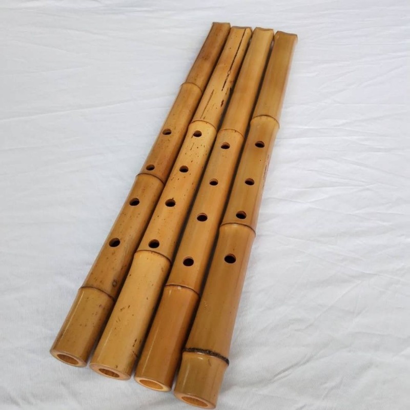 Shakuhachi Bamboo Flute - Handmade Bamboo Shakuhachi Beginner Practice Shakuhachi