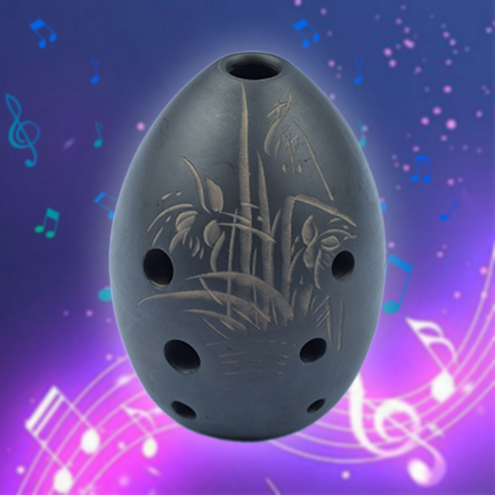 Musical Instrument Xun - 8 Hole Ocarina Traditional Chinese Musical