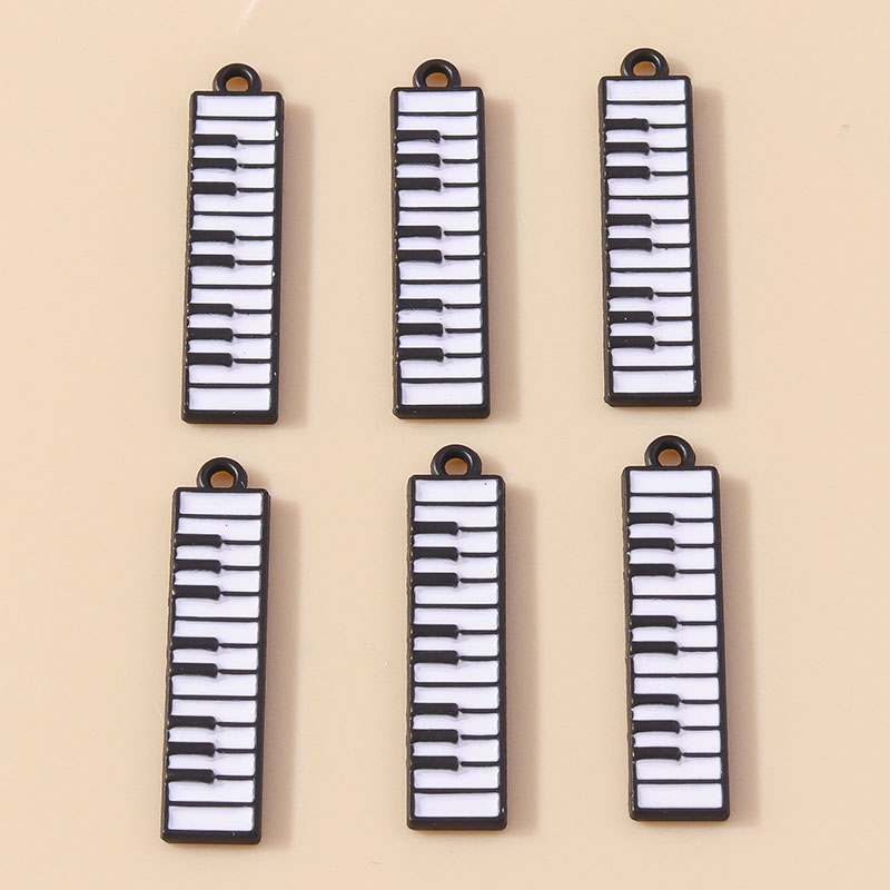Musical Instrument Tabla - 10Pcs Lovely Enamel Musical Instrument Piano