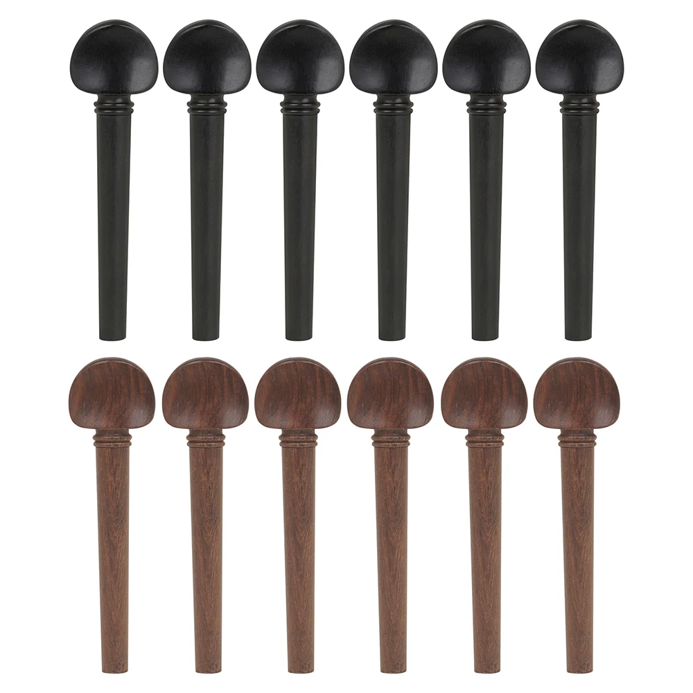 Musical Instrument Tabla - 12 Pcs/Set Oud String Pegs Mahogany