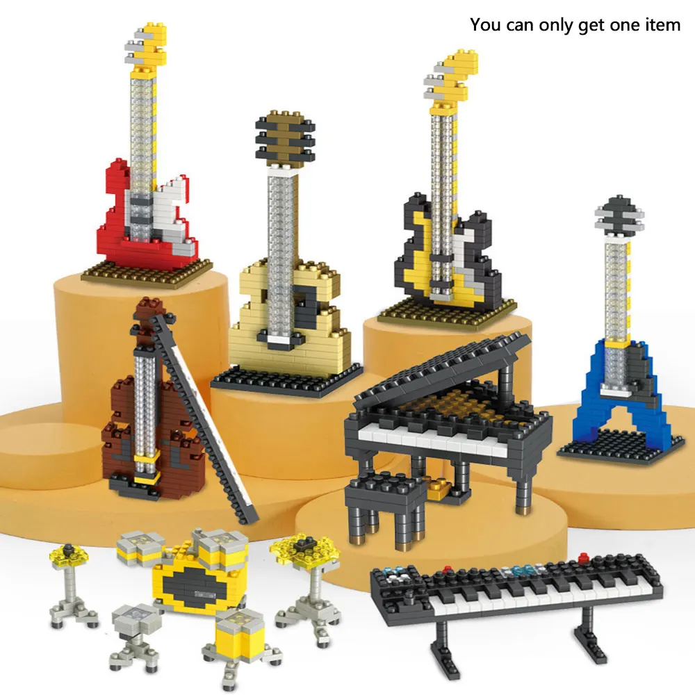 Musical Instrument Tabla - Mini Musical Instrument Building blocks Piano