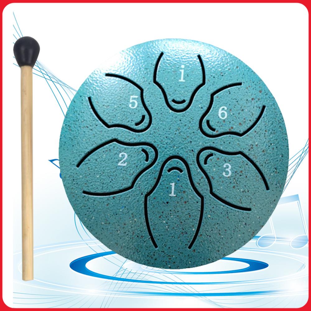 Musical Instrument Note - 3 Inches 6 Notes Rain Drum