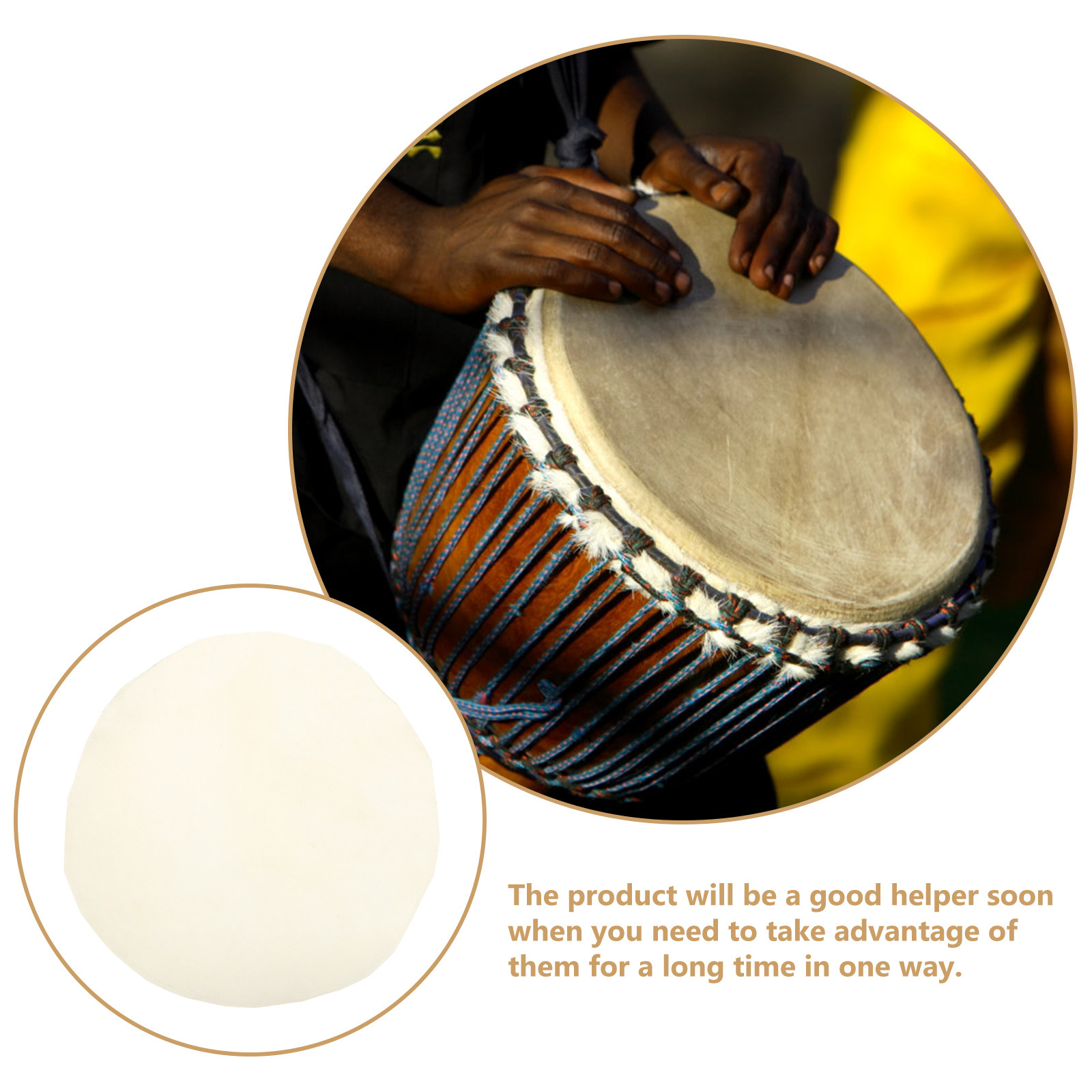 Drum Skin 10A Durable Head Mus - Musical Instrument Long review and price