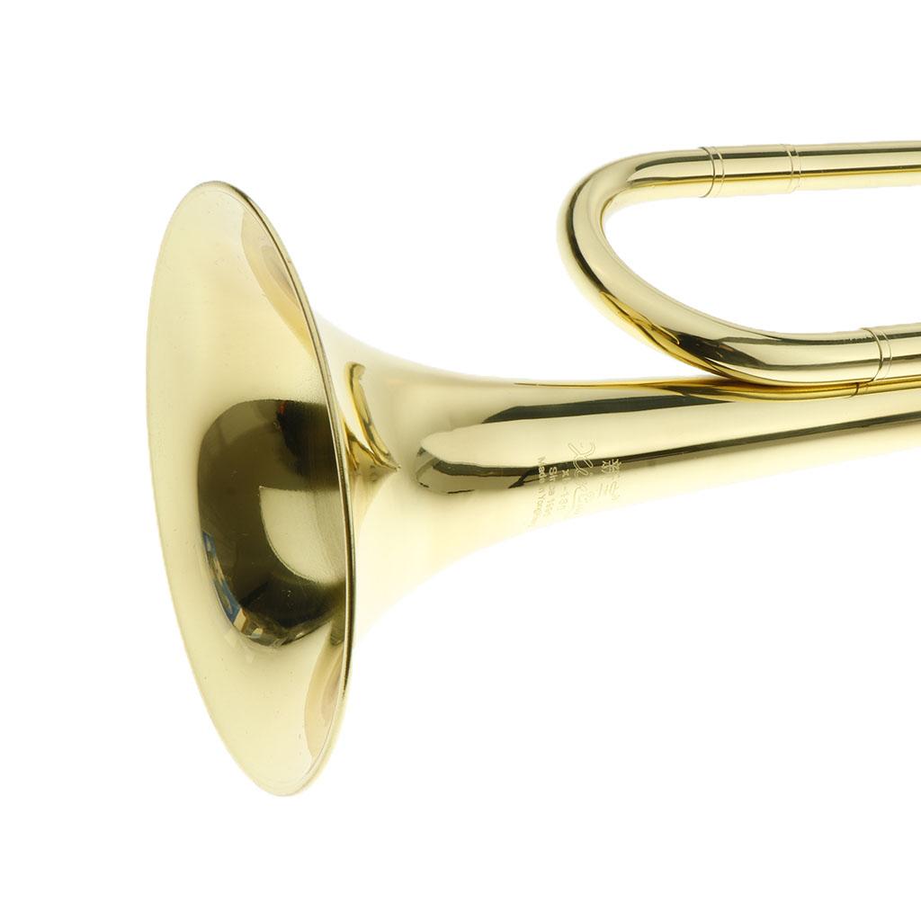 Kids Trumpet Brass Golden Bugl - Musical Instrument Long review and price
