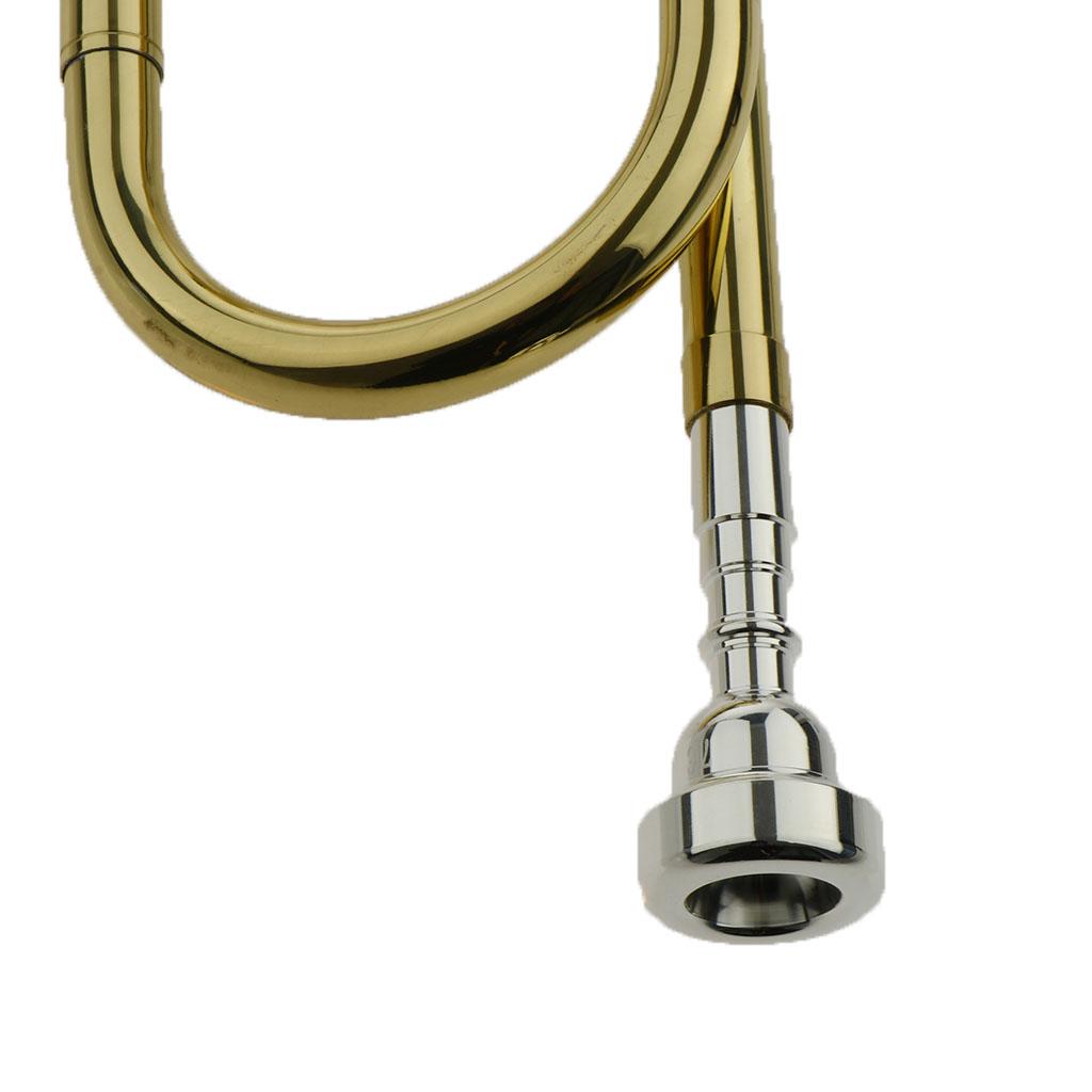 Kids Trumpet Brass Golden Bugl - Musical Instrument Long review and price