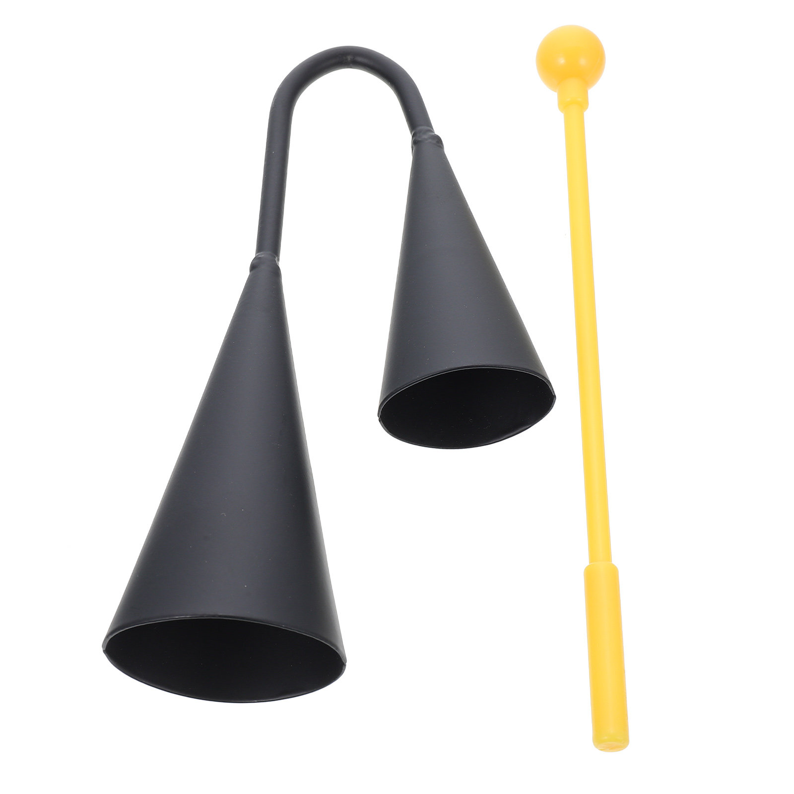 1 Set Double Trumpet Bell Two  - Musical Instrument Agogo review and price
