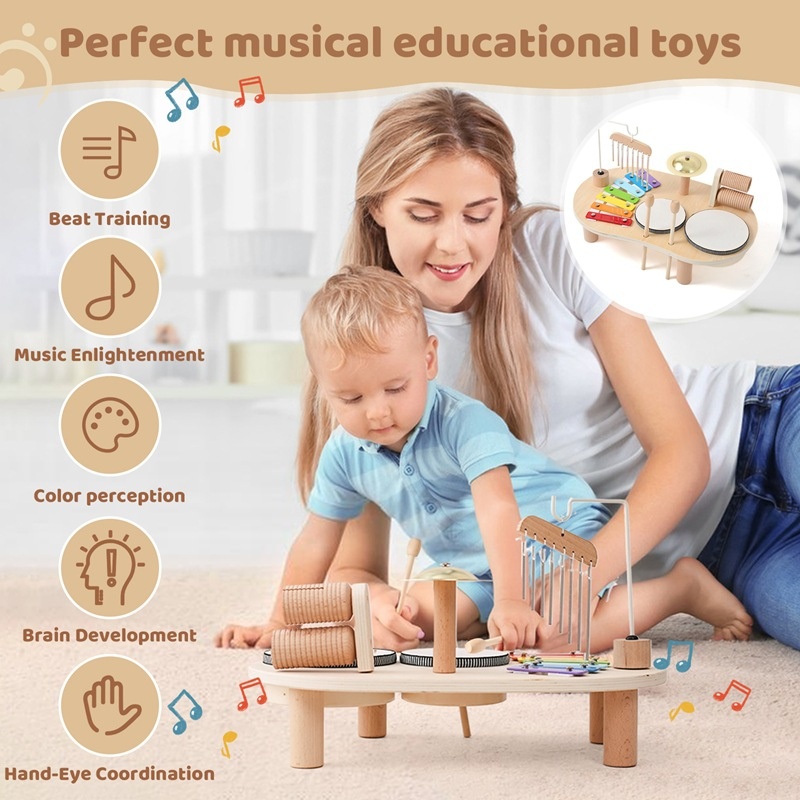 LazyChild Kids Educational Toy - Musical Instruments Game review and price