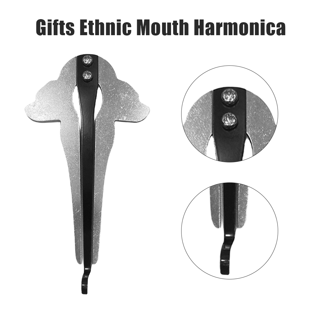 Portable Jaw Harp Chrome Russi - Musical Instrument Harp review and price