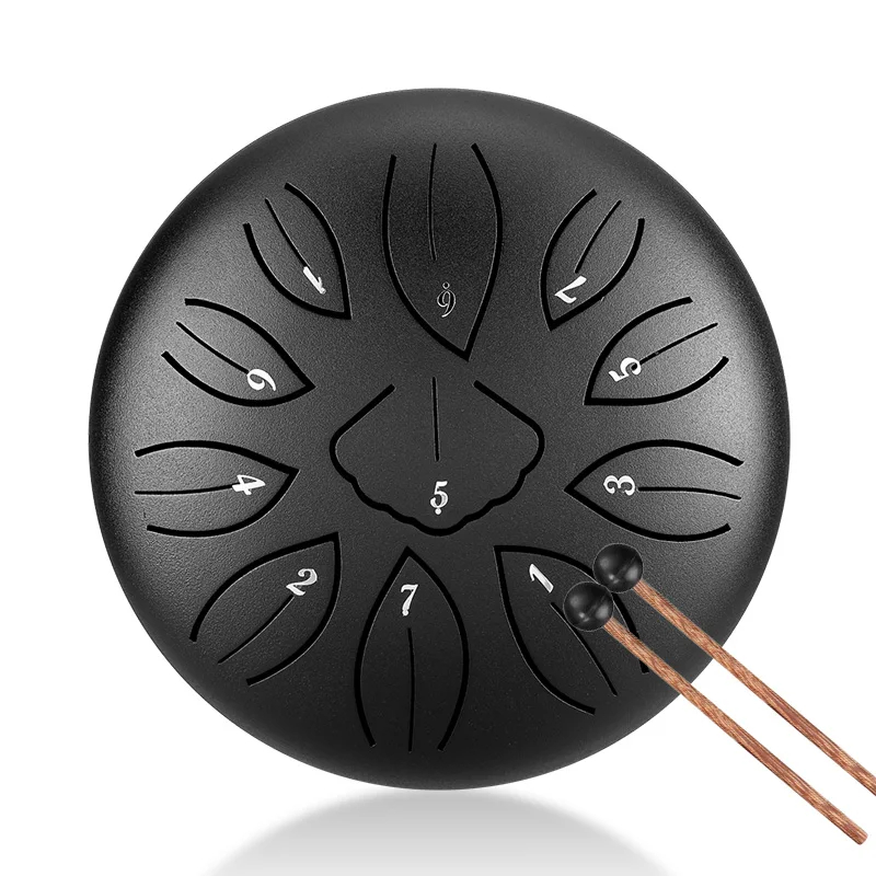 Hluru Steel Tongue Drum 6 Inch - Musical Instrument Note review and price