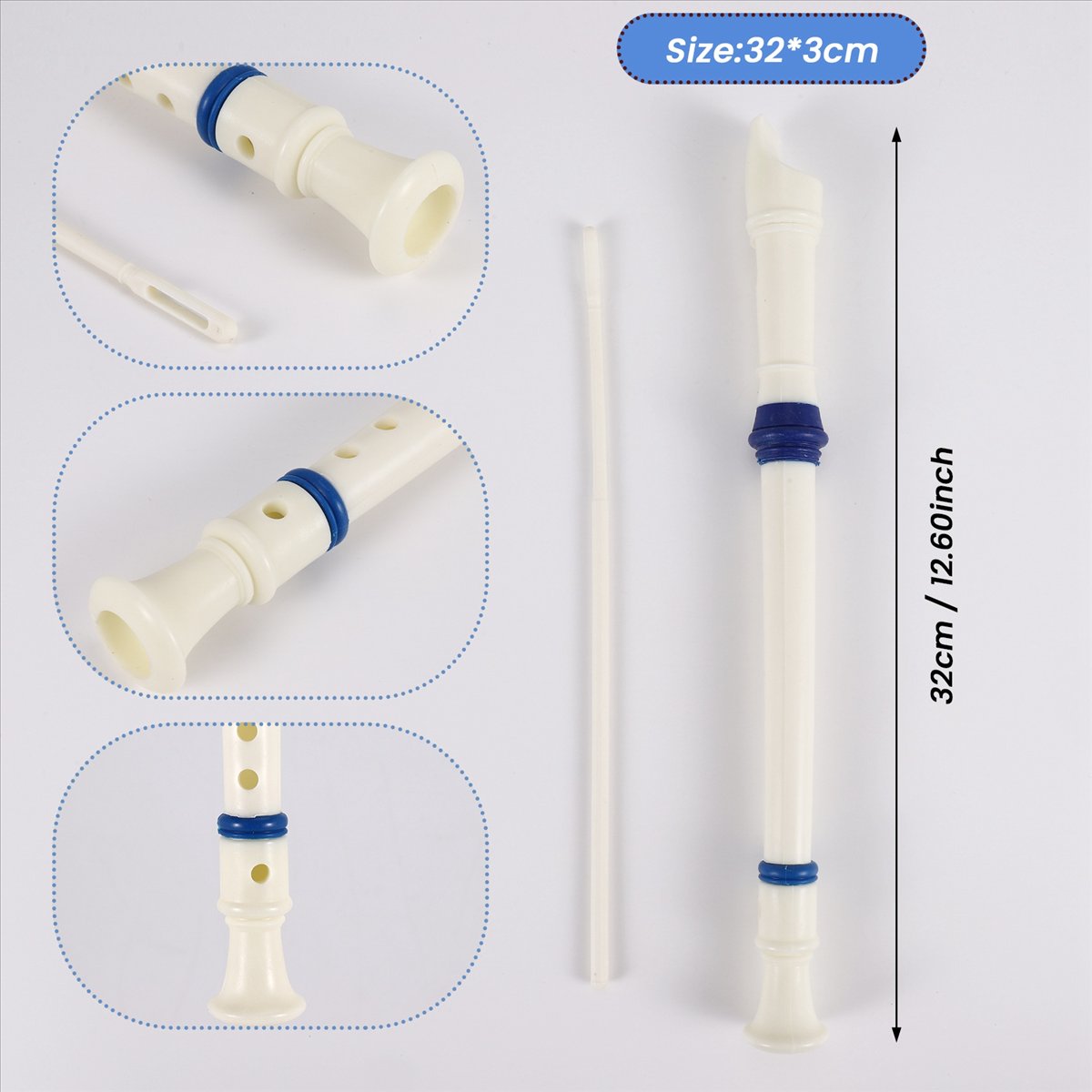 ABST Music Instrument 6 Holes  - Musical Instrument Flute review and price