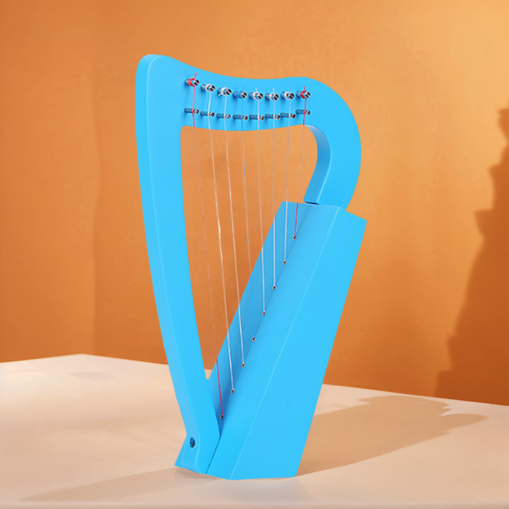 8 Strings Lyre Harp Solid Wood - Musical Instrument Harp review and price