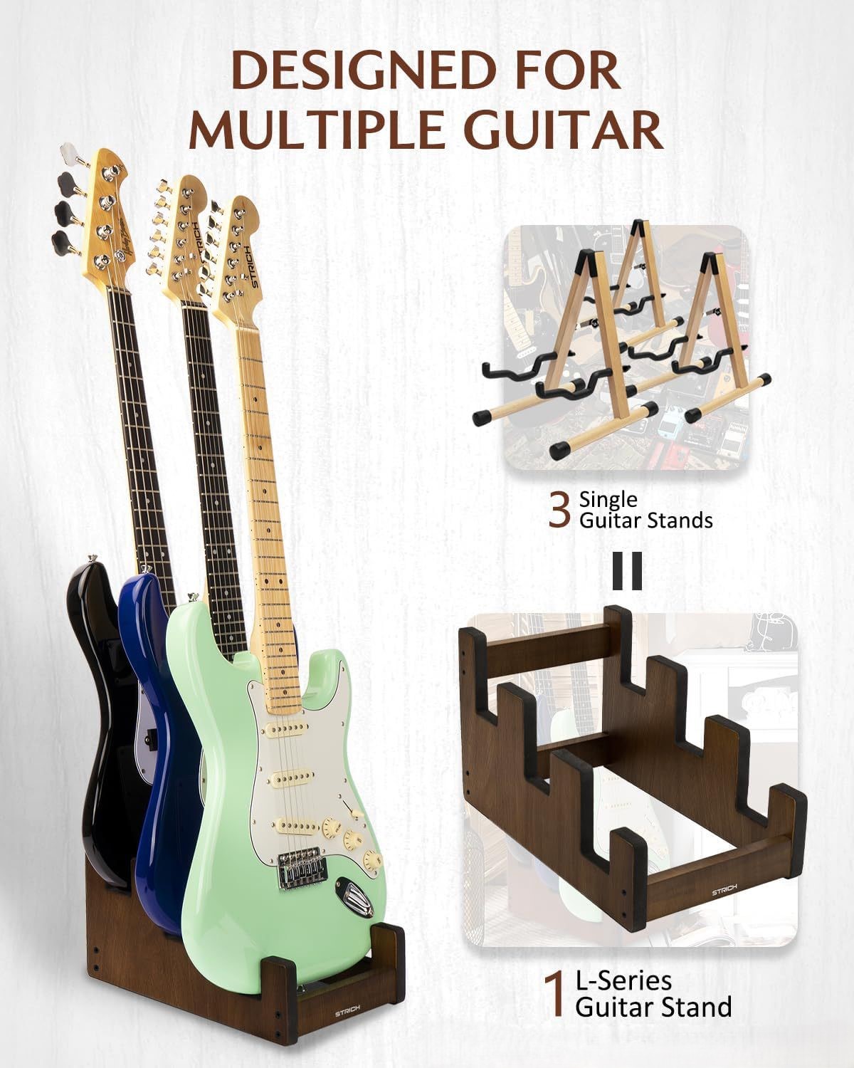 Wooden Guitar Step-Style Stora - Musical Instrument Violin review and price