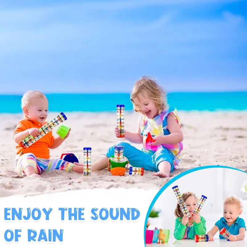 Rainbow Hourglass Rain Stick R - Musical Instrument You Shake review and price