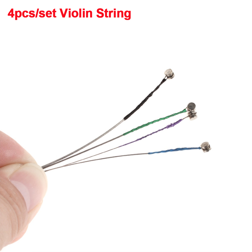 4pcs/set Violin Strings E-A-D- - Musical Instrument Violin review and price