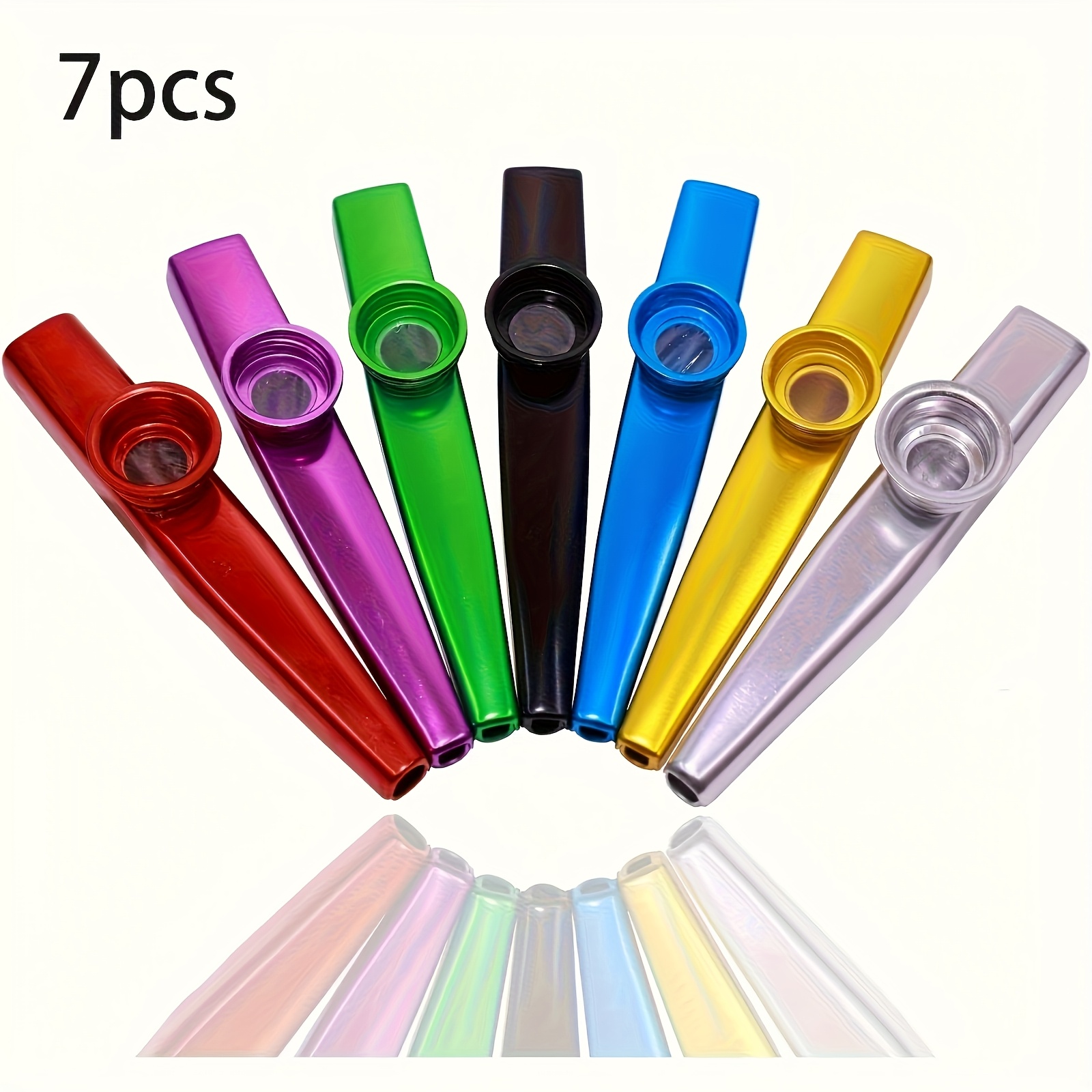 7pcs Metal Kazoos Simple Desig - Musical Instrument Note review and price