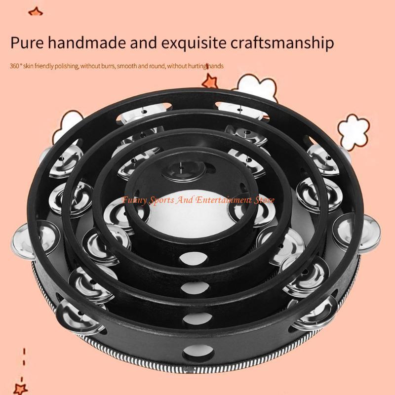 C4DE 4pcs Double Row Bells Tam - Musical Instruments Game review and price