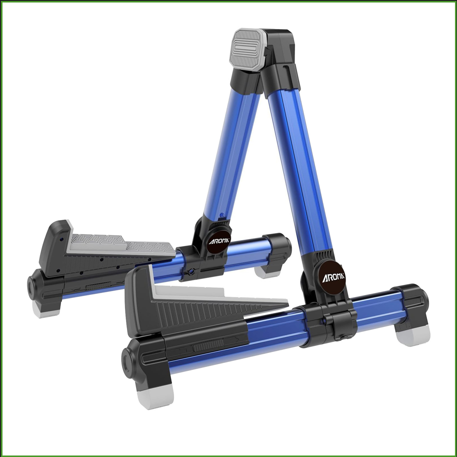 Foldable Aluminum Guitar Stand - Musical Instrument Note review and price