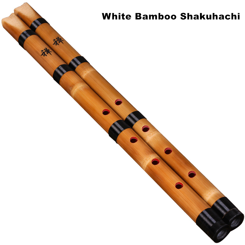 Handmade Natural White Bamboo  - Shakuhachi Bamboo Flute review and price