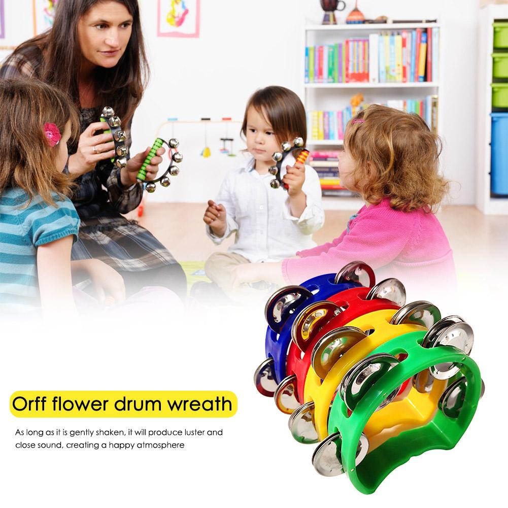 4pcs Tambourine Jingles Rattle - Musical Instruments Game review and price