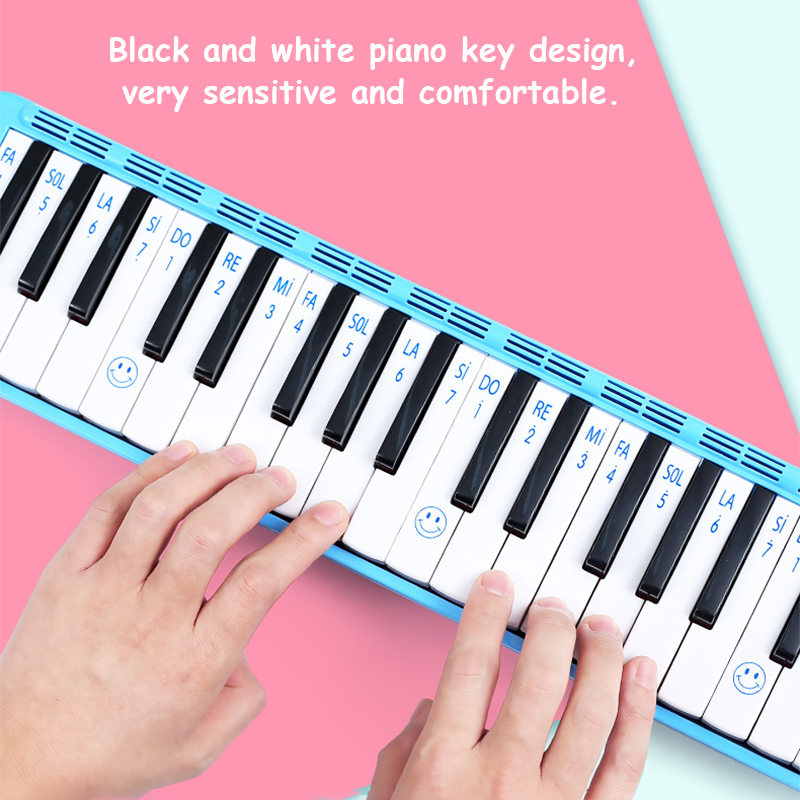 32/37 Keys Melodica Mouth Orga - Musical Instrument Harp review and price