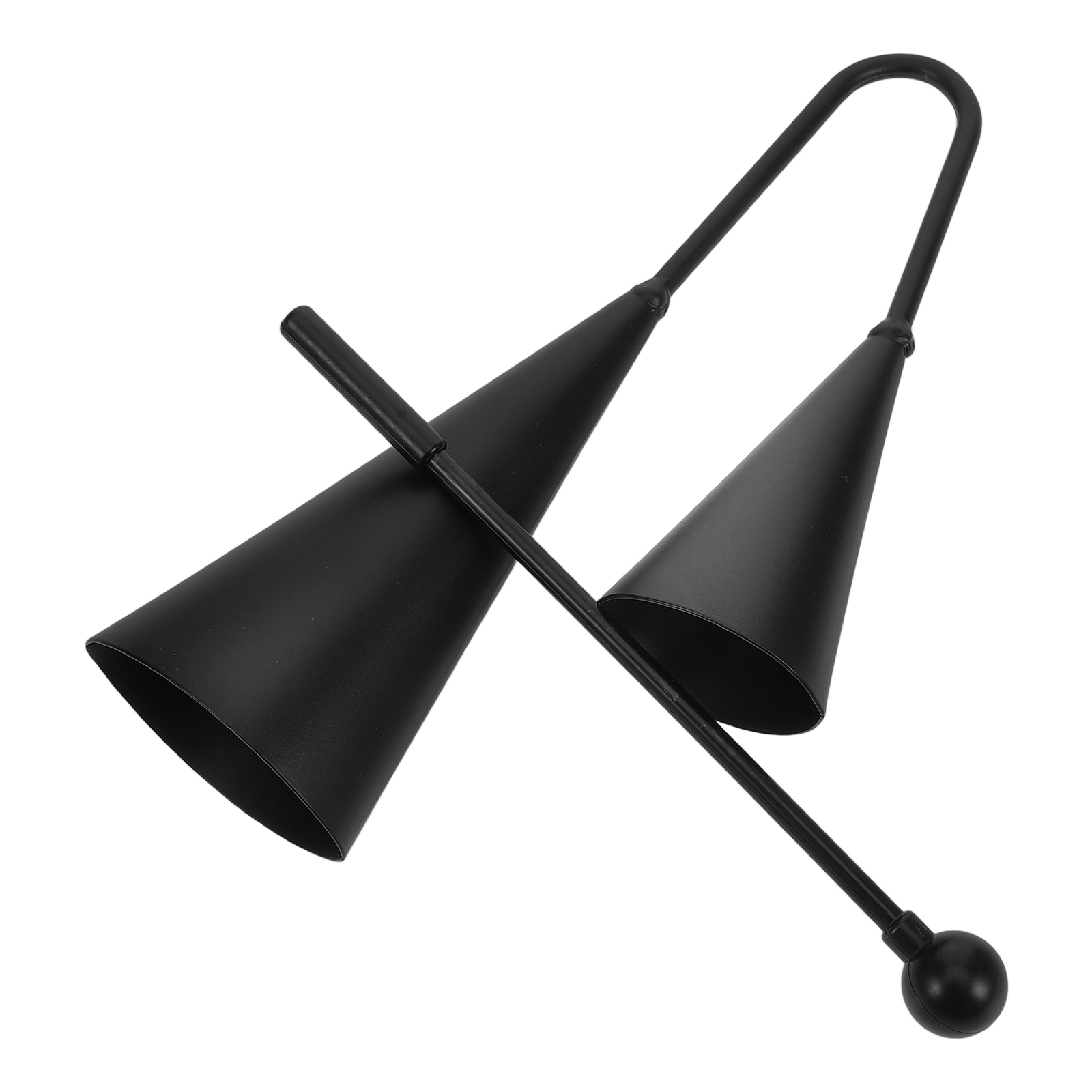 Double Trumpet Metal Cowbell A - Musical Instrument Agogo review and price