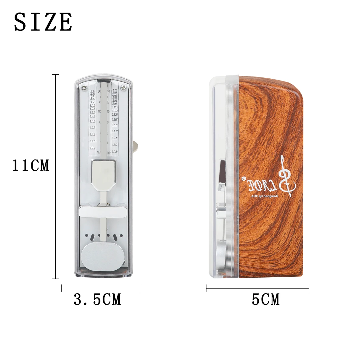 Mechanical Metronome Portable  - Musical Instrument Violin review and price