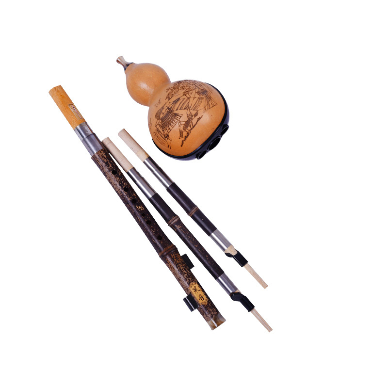 Bamboo Flute Hulusi ThreeTone  - Shakuhachi Bamboo Flute review and price