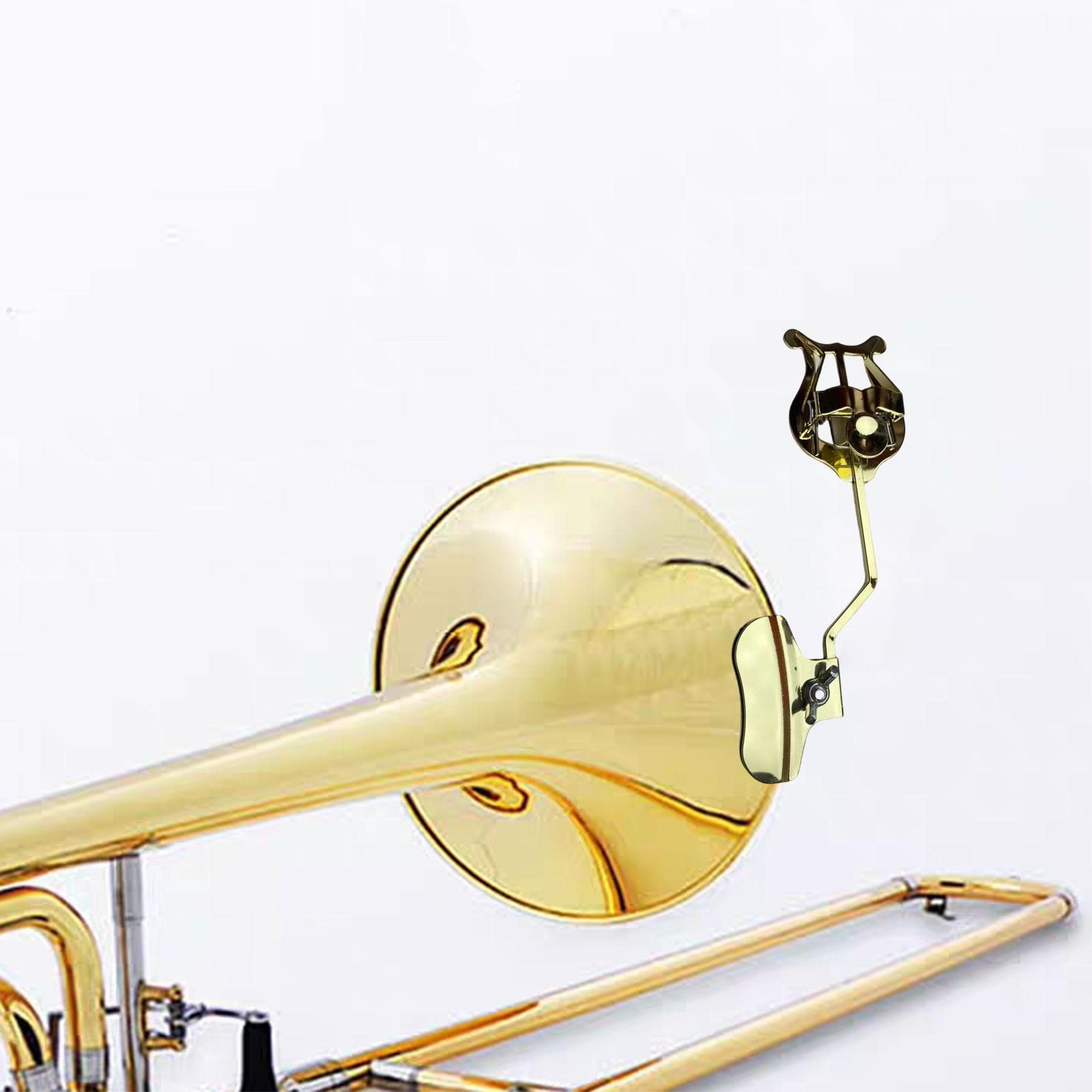 Trombone Lyre Sheet Music Hold - Musical Instrument Harp review and price