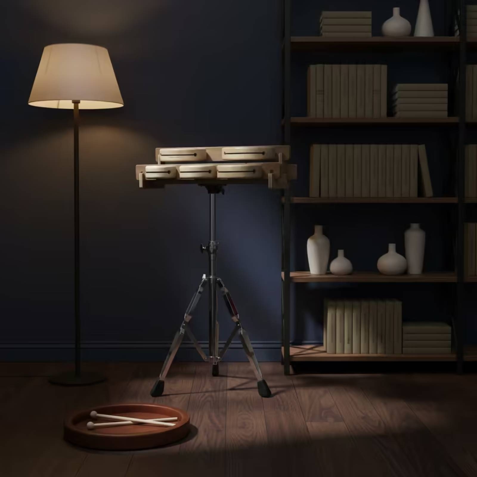 Wood Blocks with Stand Classro - Musical Instrument Long review and price