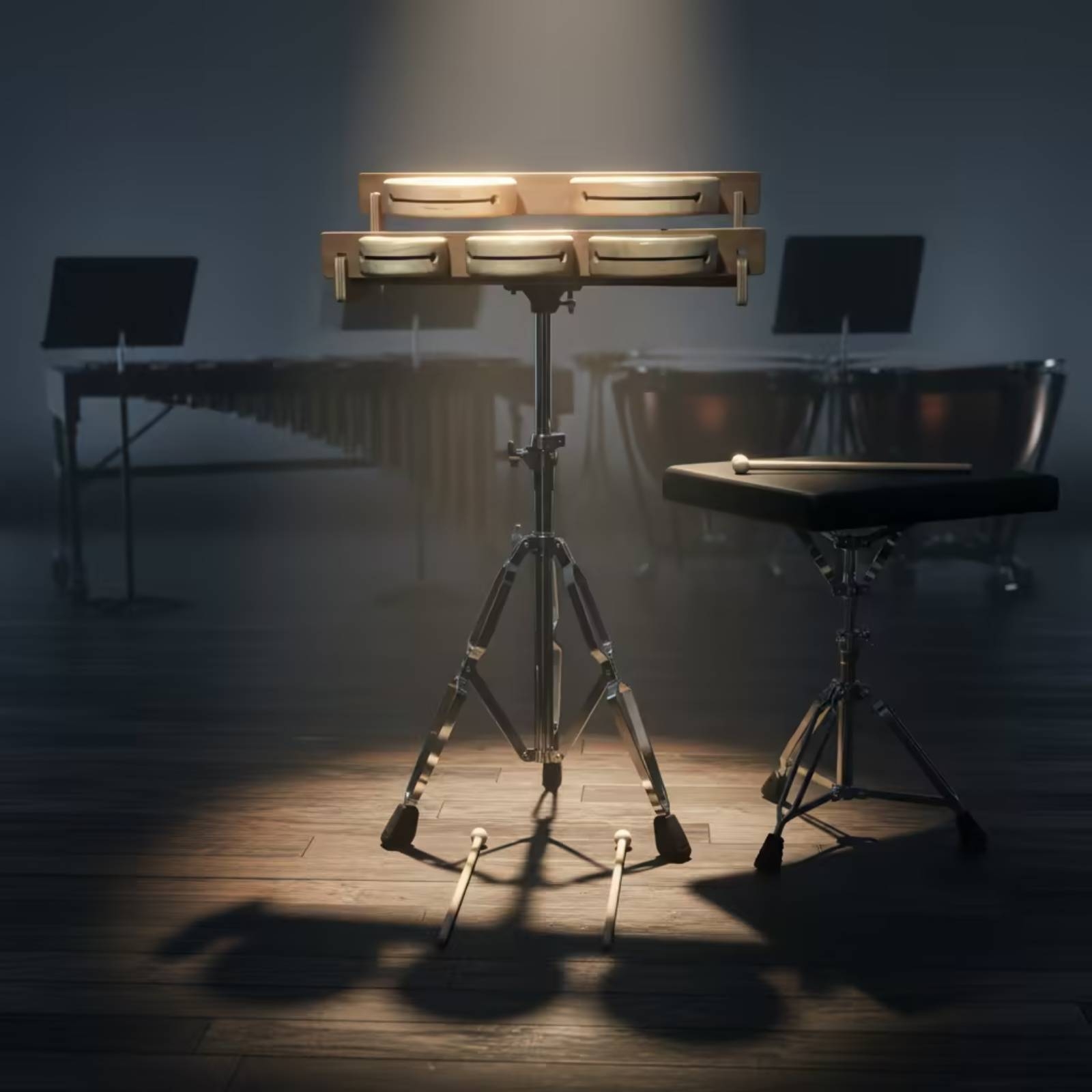 Wood Blocks with Stand Classro - Musical Instrument Long review and price