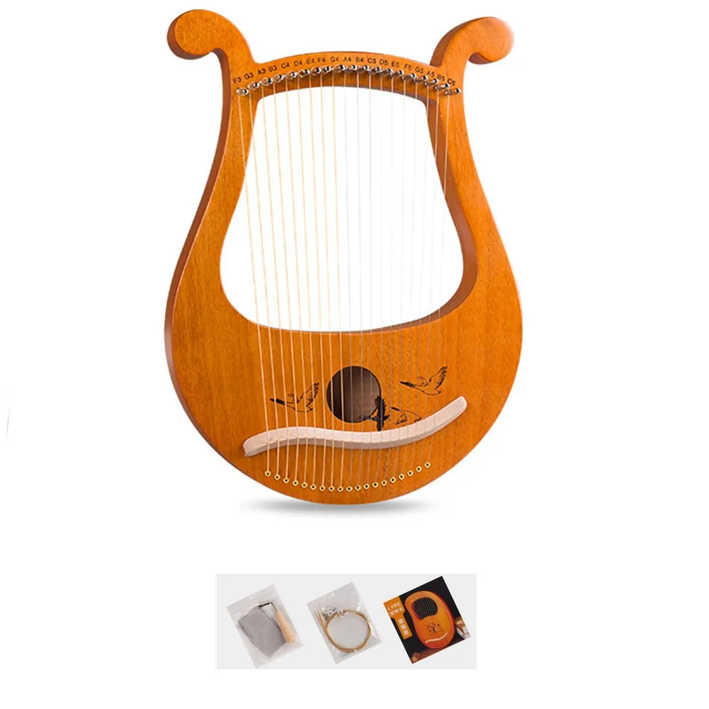 High Quality 19 String Lyre Ha - Musical Instrument Harp review and price