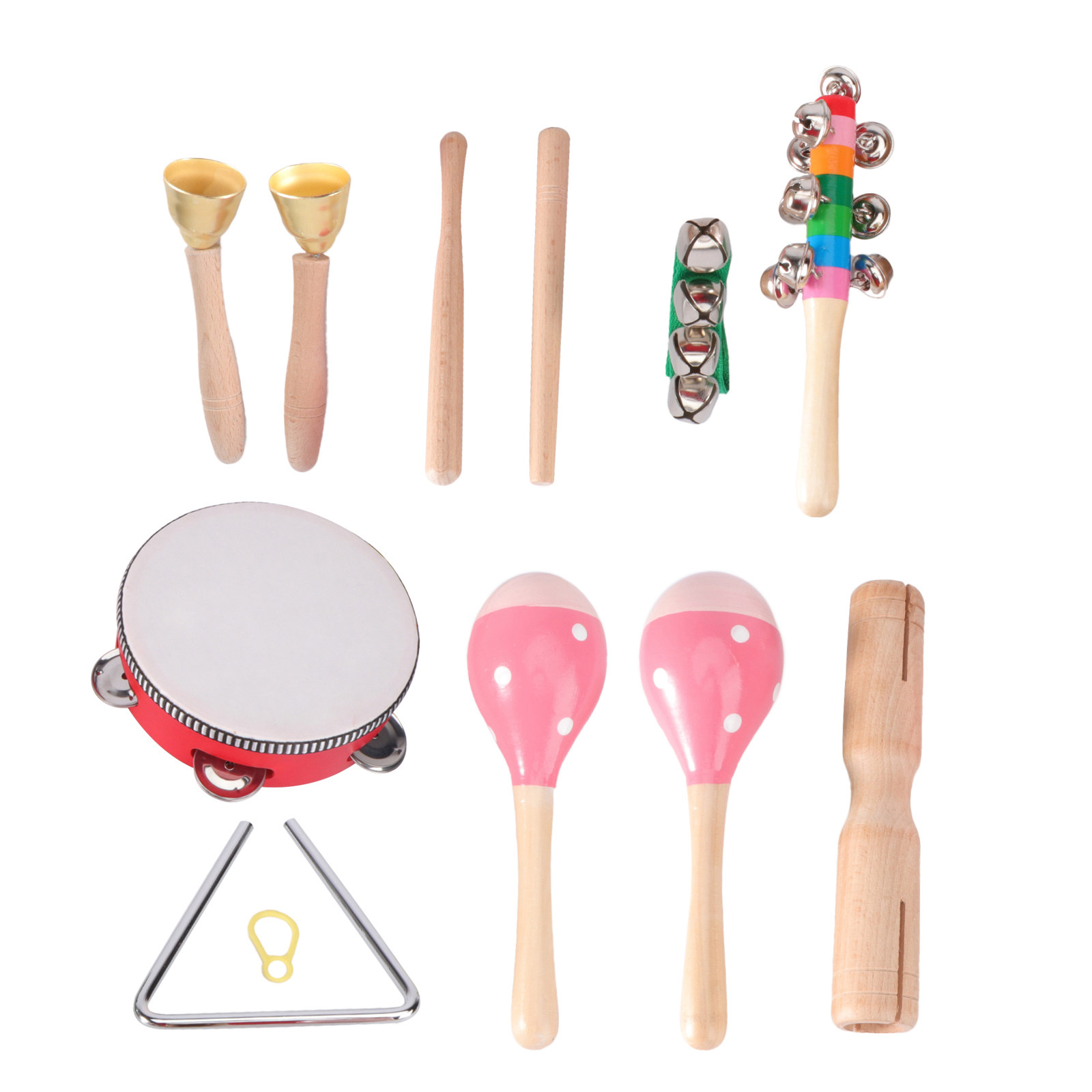 1Set Early Education Tambourin - Musical Instrument You Shake review and price